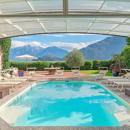 Calozzo Sleeps 12 Pool Air Con Wifi فيلة Carlazzo